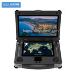 XK-G22 Portable Drone Ground Control Station Optical Fiber Drone Launcher Ground Station Windows 10/Linux System for Surveillance Drone - Image 4