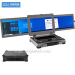 XK-G30 High Quality Drone Ground Control Station Three 15.6-inch Touch Screens Command and Control System - Image 3