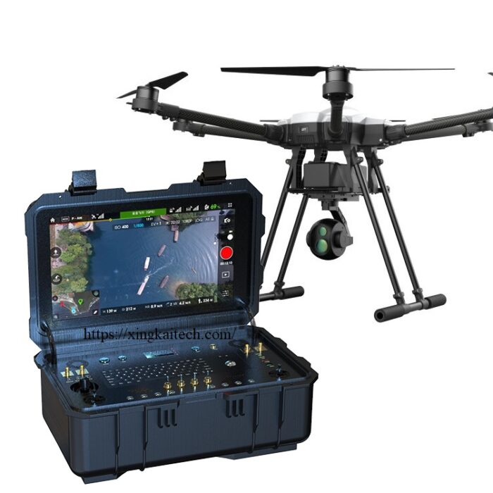 XK-GCS300 Portable UAV Ground Control Station Data Link Remote Control System for Tactical Communication - Image 2
