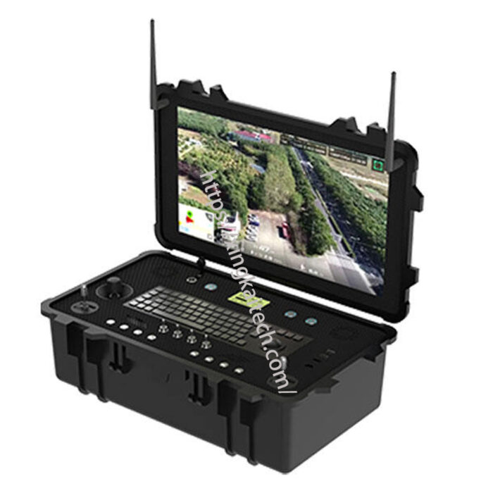 XK-GCS310 Unmanned Vehicle Drone Ground Command Station Wireless Network RC Video Link Remote Controller - Image 4