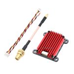 FPV 4.9G 1.6W VTX 8CH Video VTX 4.9Ghz FPV Antenna 8CH 1600mW Audio Video FPV Transmitter Receiver Module For Long Range Drone