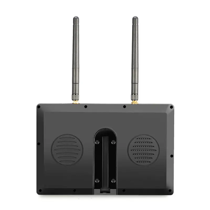 5.8G 40CH 7 Inch Raceband FPV Monitor 800x480 With DVR Build-in Battery Video Screen For FPV Multicopte - Image 2