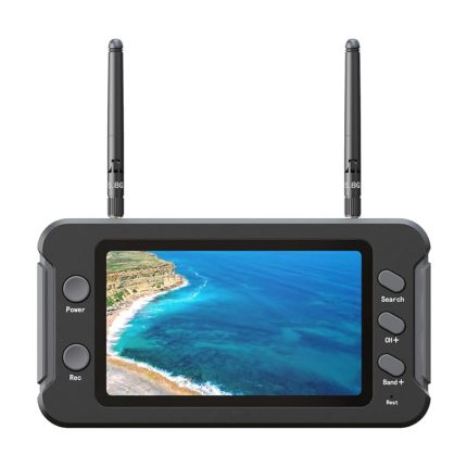 5.8G FPV Monitor with DVR 40CH 4.3 Inch LCD Display 16:9 800*480  NTSC/PAL Auto Search Video Recording RC FPV Multicopter