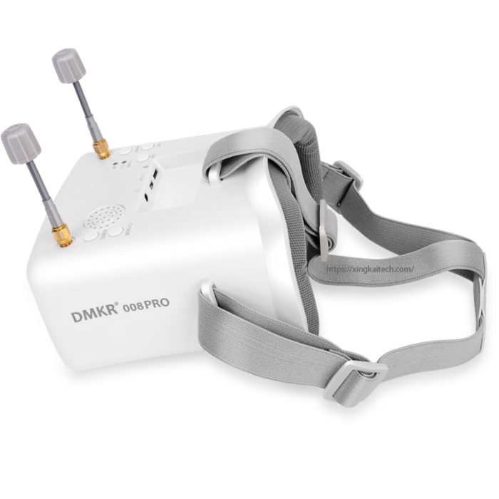5.8G FPV Goggles 008D Pro 40CH Double Antenna Built-in DVR 2000mAh Battery 4.3 Inch For RC FPV Racing Drone Whoop Helmet - Image 1