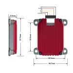 FPV 4.9G 1.6W VTX 8CH Video VTX 4.9Ghz FPV Antenna 8CH 1600mW Audio Video FPV Transmitter Receiver Module For Long Range Drone - Image 3