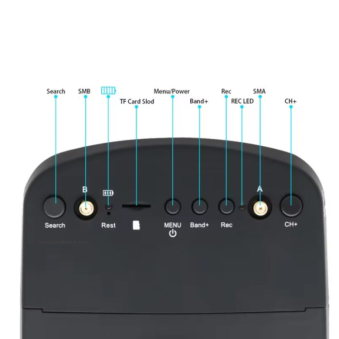 FPV Goggles 800D Pro Compatible With 5.8Ghz 5 Inch 800*480 HD Screen With DVR Build Battery For Rc Model RC FPV Drone - Image 3