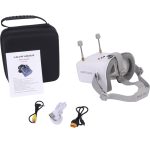 5.8G FPV Goggles 008D Pro 40CH Double Antenna Built-in DVR 2000mAh Battery 4.3 Inch For RC FPV Racing Drone Whoop Helmet - Image 5