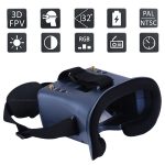 5.8G FPV Goggles 4.3 Inch 40CH Support DVR Dual Antenna Built-in Battery 480*272 LS008D Helmet For RC Racing Drone - Image 6