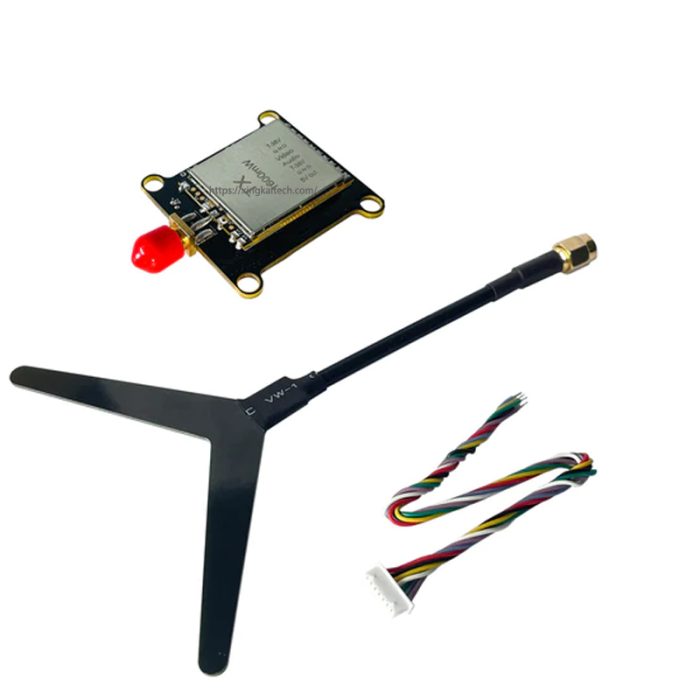FPV 1.2G 1.6W VTX 1.2G-1.3G 1600MW VRX 9 Channels Audio FPV Transmitter For RC FPV Racing Drone Durable - Image 7