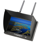 5.8G 40CH 7 Inch Raceband FPV Monitor 800x480 With DVR Build-in Battery Video Screen For FPV Multicopte - Image 9