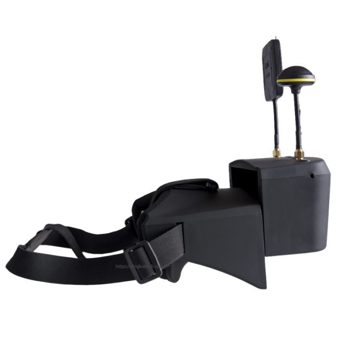 FPV Goggles 800D Pro Compatible With 5.8Ghz 5 Inch 800*480 HD Screen With DVR Build Battery For Rc Model RC FPV Drone - Image 8