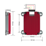 5.8G 1.6W VTX 48CH Video Transmitter 25MW/400MW/800MW/1600MW MMCX for FPV Long Rang Racing Drone - Image 9