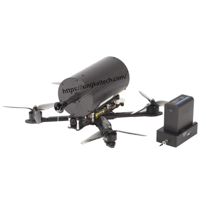 2km w Ground Station Fiber Optic Image Data Module Suitable for Fpv Drone - Image 1