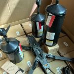 FPV Drone 5km w Ground Station Fiber Optic Image Data Module Can Be Used For Underground Passages