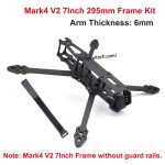 Mark4 V2 7Inch 295mm Freestyle Frame Kit Suitable For Racing Drone Four Axis Aircraft