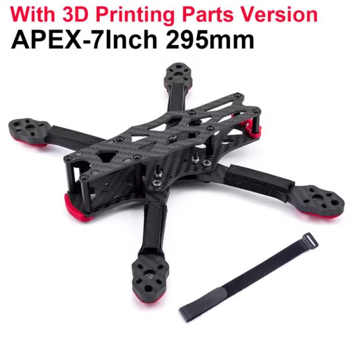 7-inch 295mm Carbon Fiber Quadcopter Frame Kit And Suitable For Remote Control Drone ﻿ - Image 1