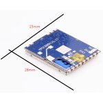FPV 4.9g VRX Dual Antenna Receiving Module Can Set Display Backlight Intensity