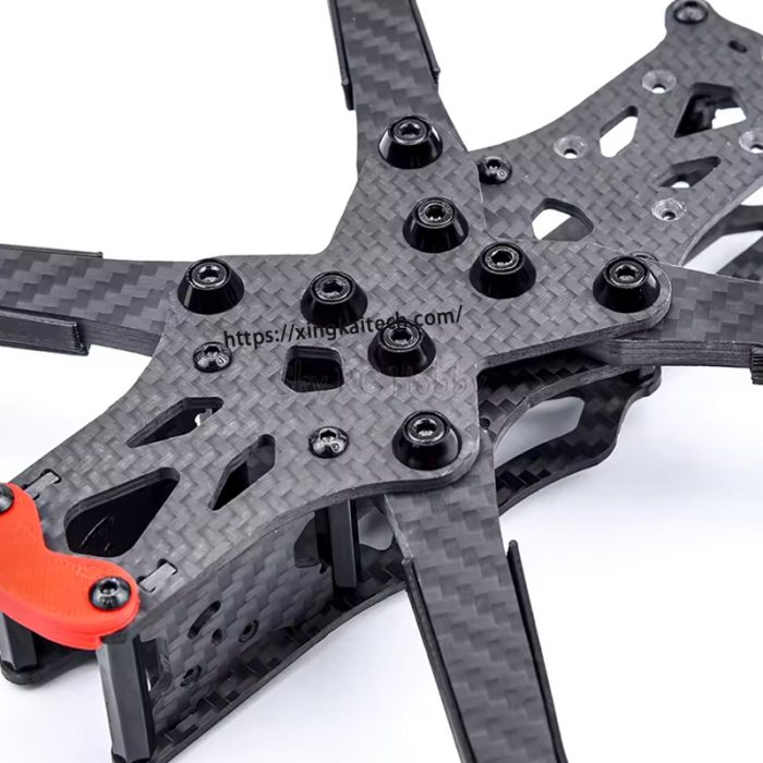 New HD 8Inch Drone Carbon Fiber Freestyle Frame Frame Kit is Suitable For RC Quadcopters - Image 3
