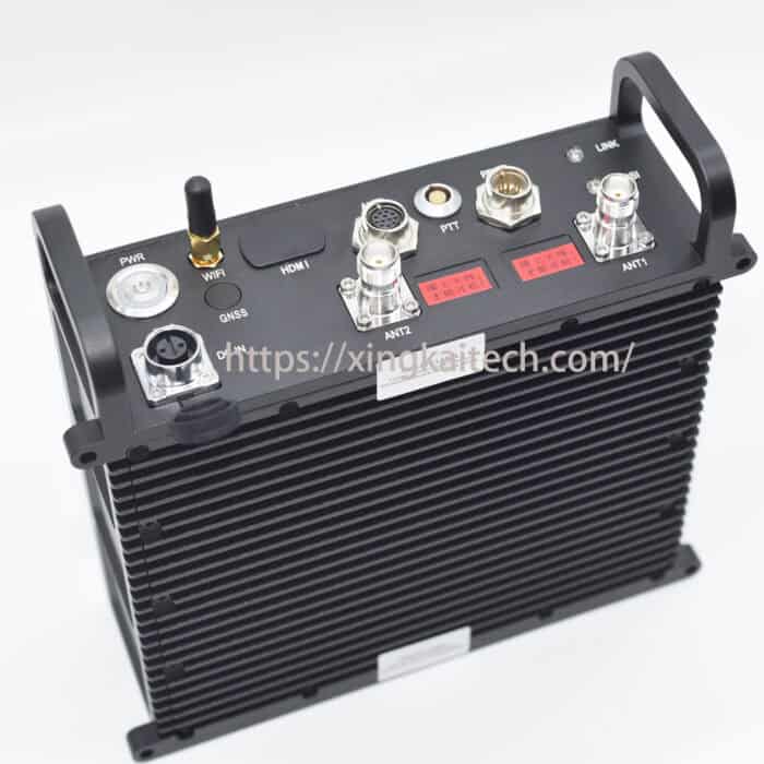 XK-F366 MIMO Mesh Broadband Wireless Mesh Networking 2*10 Watts Long range Drone Multimedia Communication System - Image 6