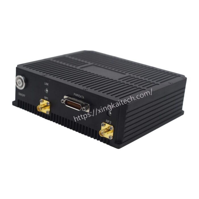 XK-F358 SDR MIMO Mesh 10Watts X2 Mobile Ad Hoc Network FHSS Hopping Frequency Broadband Multimedia Communication System for Fixed-wing Drone - Image 3