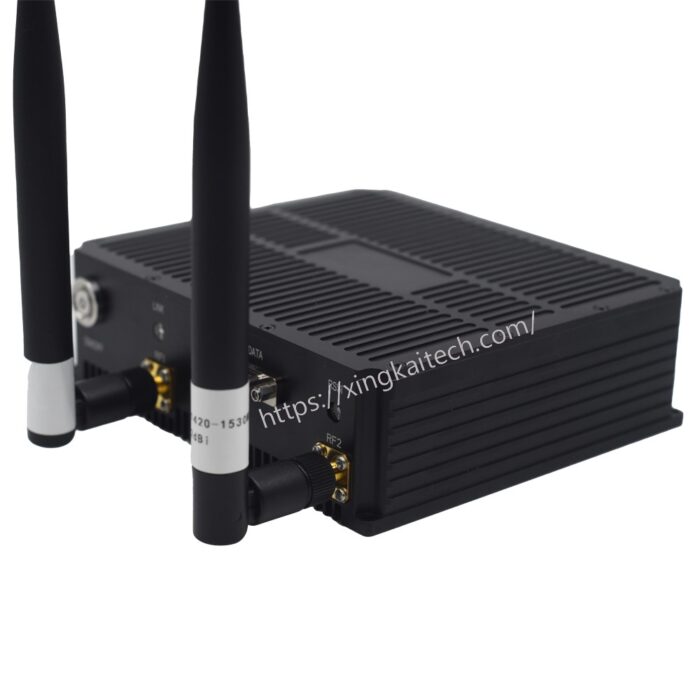 XK-F358 SDR MIMO Mesh 10Watts X2 Mobile Ad Hoc Network FHSS Hopping Frequency Broadband Multimedia Communication System for Fixed-wing Drone - Image 6