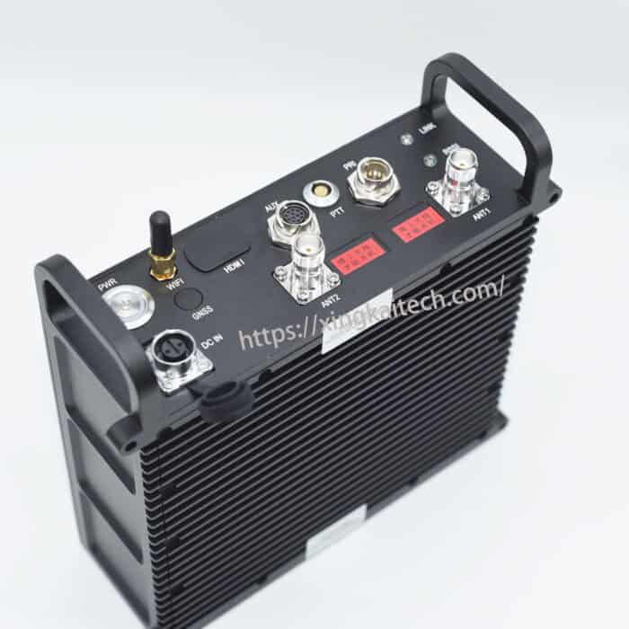 XK-F366 MIMO Mesh Broadband Wireless Mesh Networking 2*10 Watts Long range Drone Multimedia Communication System - Image 4