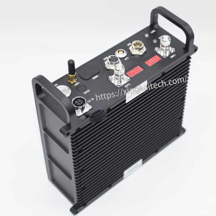 XK-F366 MIMO Mesh Broadband Wireless Mesh Networking 2*10 Watts Long range Drone Multimedia Communication System - Image 3