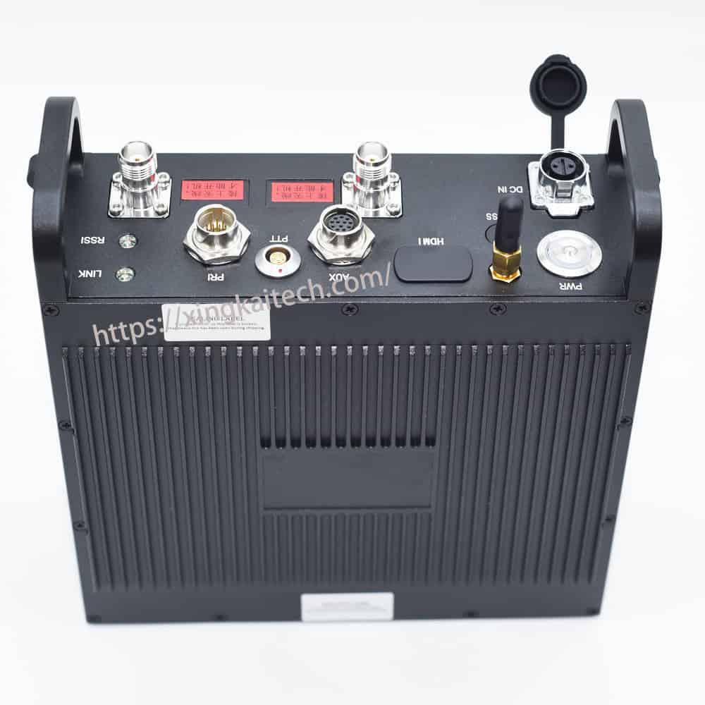 5 XK-F366 MIMO Mesh Broadband Wireless Mesh Networking 2*10 Watts Long range Drone Multimedia Communication System - Image 1