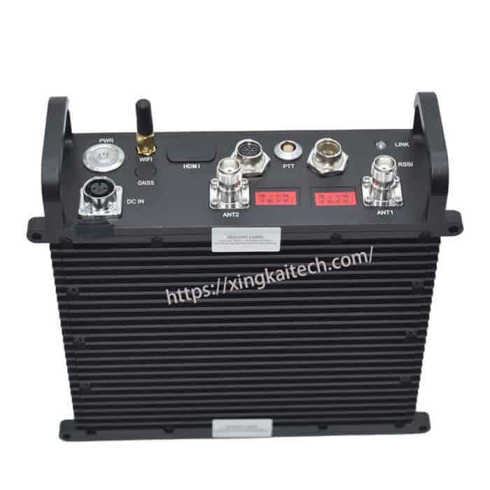 XK-F366 MIMO Mesh Broadband Wireless Mesh Networking 2*10 Watts Long range Drone Multimedia Communication System - Image 2