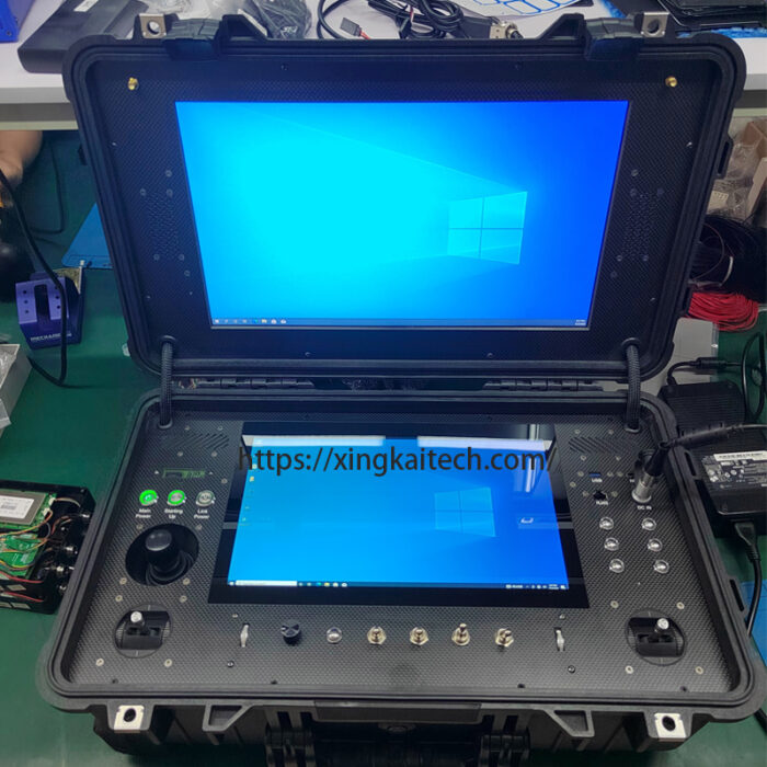 XK-GS420 UAV Dual-Screen Ground Control Station Outdoor Work for Long-Range VTOL Drone Remote GCS Remote System - Image 7