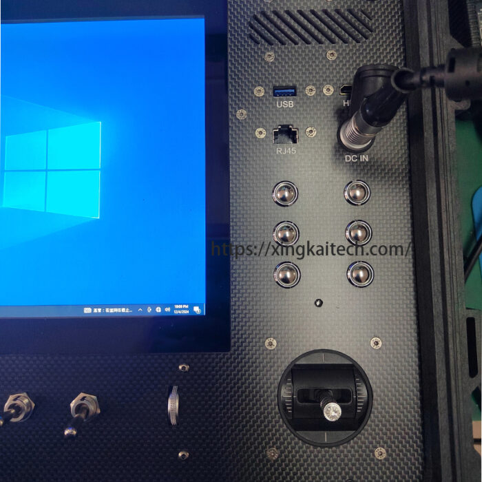 XK-GS420 UAV Dual-Screen Ground Control Station Outdoor Work for Long-Range VTOL Drone Remote GCS Remote System - Image 5