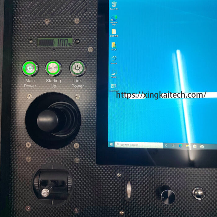 XK-GS420 UAV Dual-Screen Ground Control Station Outdoor Work for Long-Range VTOL Drone Remote GCS Remote System - Image 3