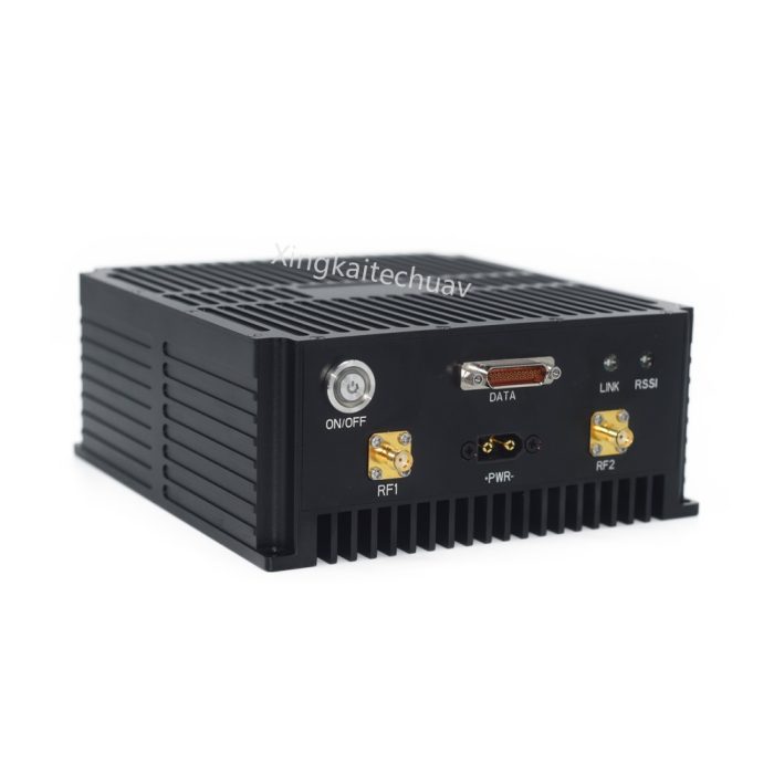 XK-F368 SDR Airborne Mesh Radio 40W*2 FHSS Hopping Wireless Video and Data Transmitter and Receiver for UAV - Image 4