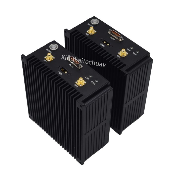 XK-F368 SDR Airborne Mesh Radio 40W*2 FHSS Hopping Wireless Video and Data Transmitter and Receiver for UAV - Image 7