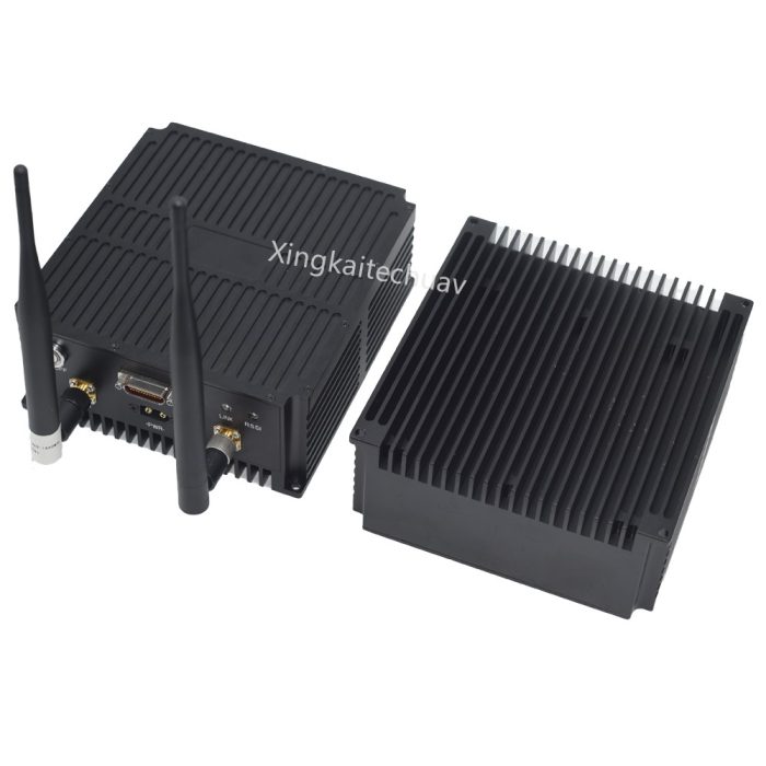 XK-F368 SDR Airborne Mesh Radio 40W*2 FHSS Hopping Wireless Video and Data Transmitter and Receiver for UAV - Image 6