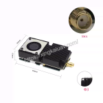 10W 1000-1400MHz 80CH VTX Module Wireless Video Transmission for Various FPV Drones  - Image 6