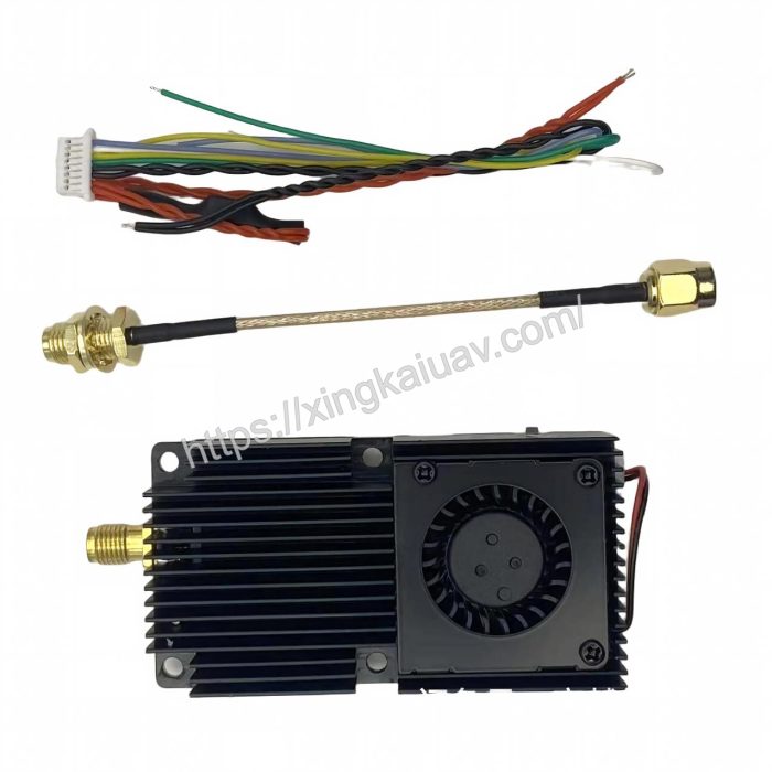 10W 3700-4800MHz VTX Drone FPV Mesh Networks Transmitter Definition Wireless Video Transmission System - Image 2